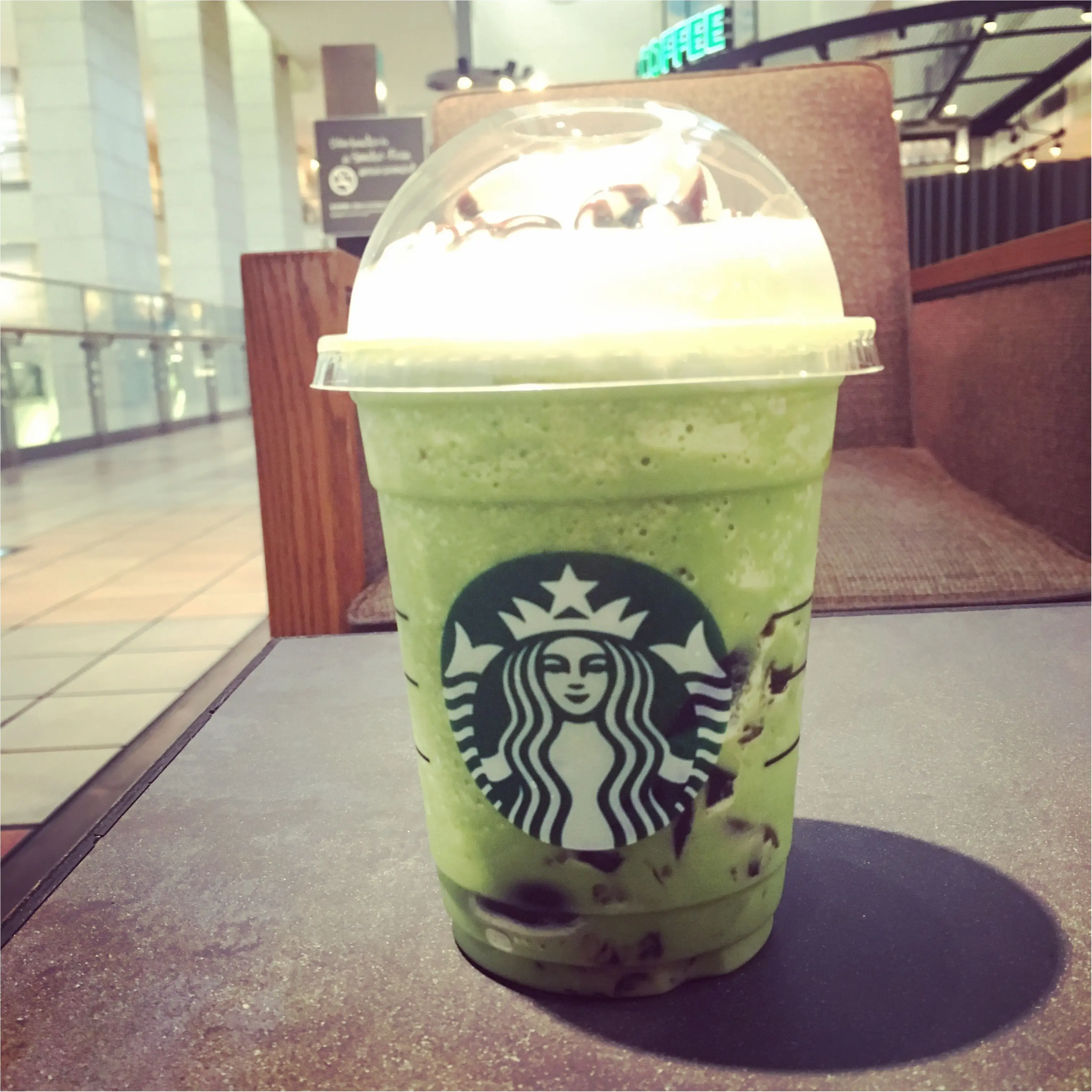 【話題のスタバ裏メニュー!】わらび餅フラペチーノ食べてみました(*´∀`*)_1