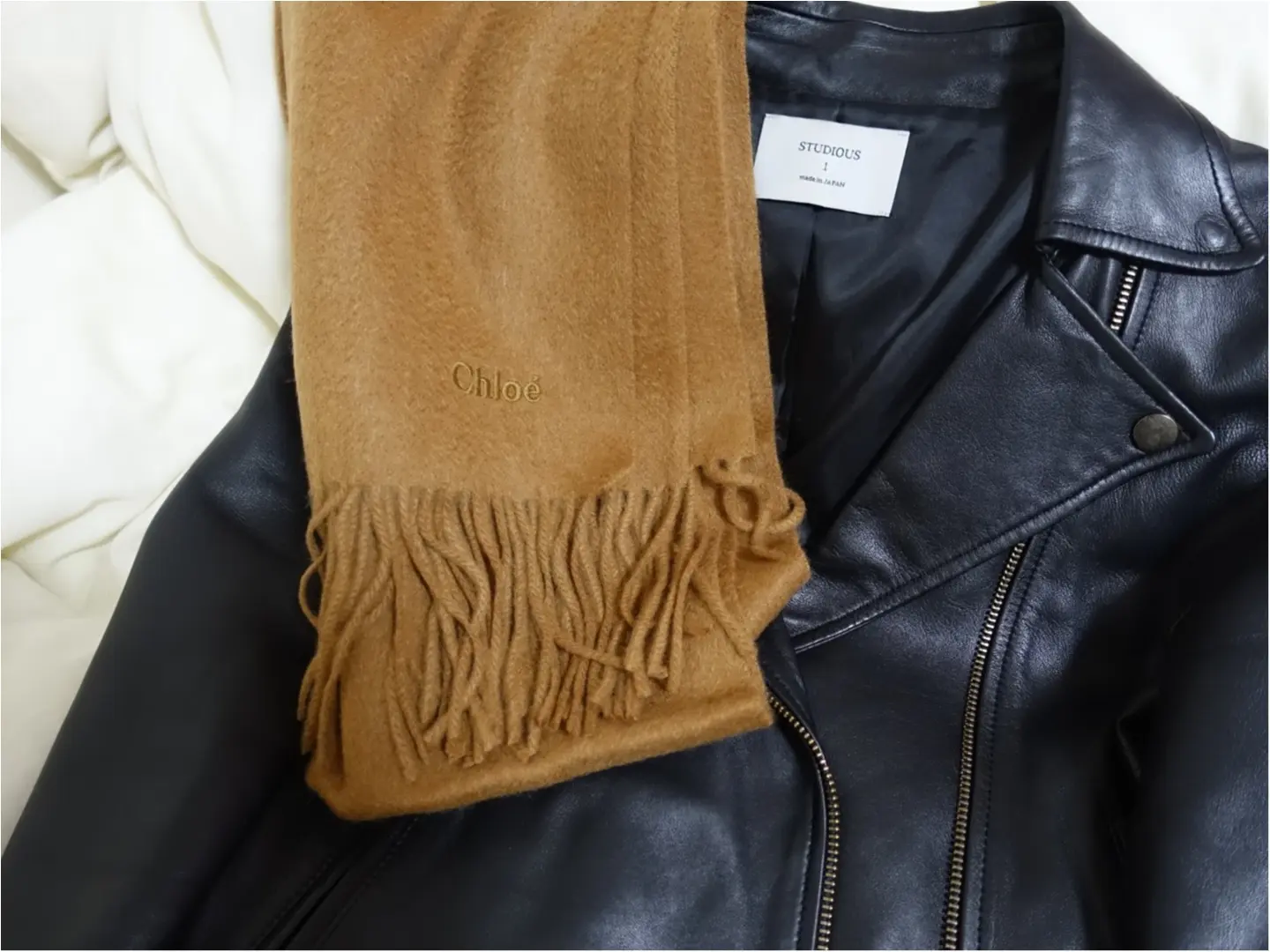 【Chloe】洗えるカシミヤストールが最高!なのに今年で最後?!ロゴも可愛くてふわっふわ♡_3
