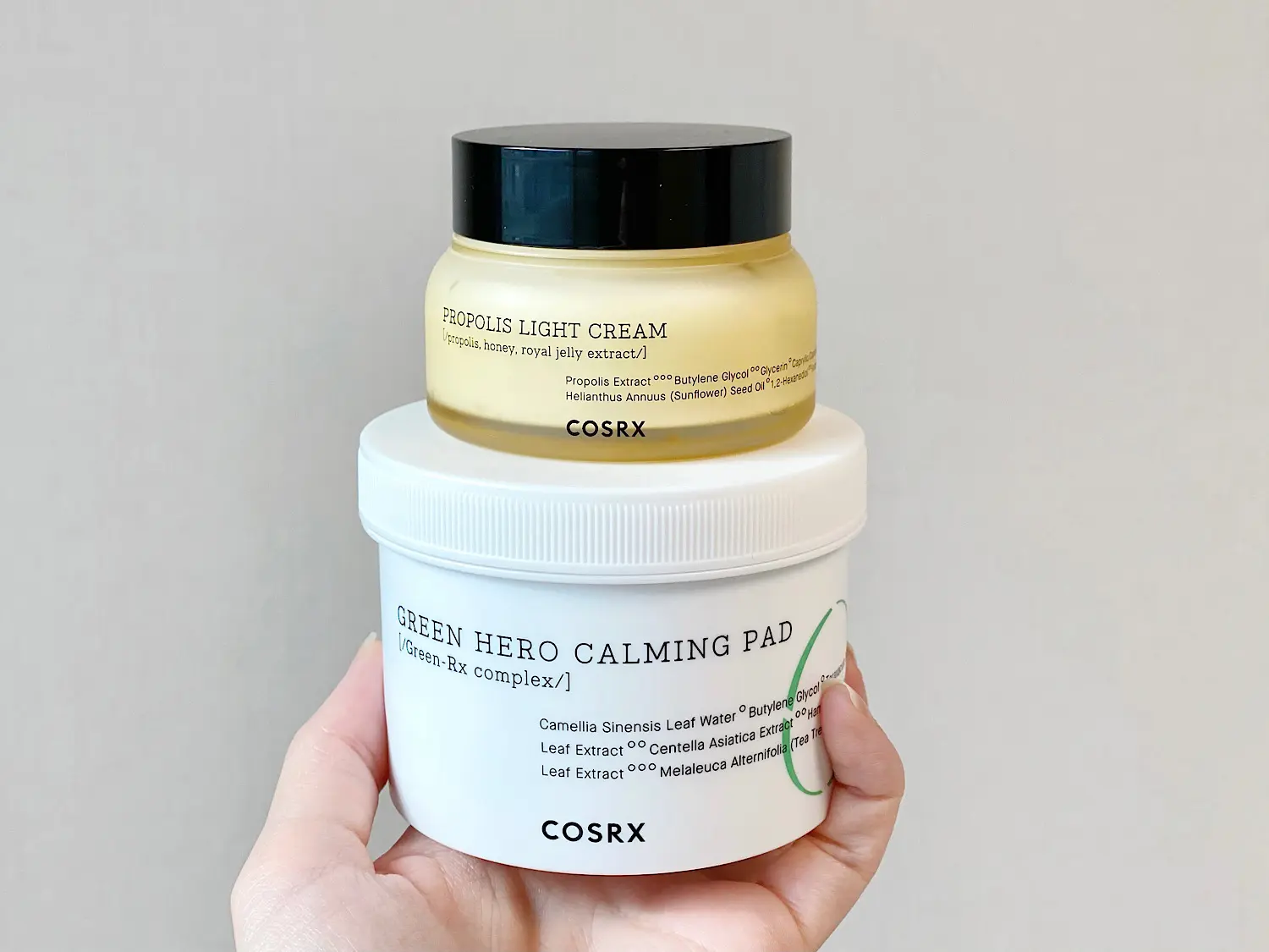 韓国コスメ『COSRX』のふき取りパッドとフルフィットプロポリスライトクリームは秋のスキンケアにおすすめ