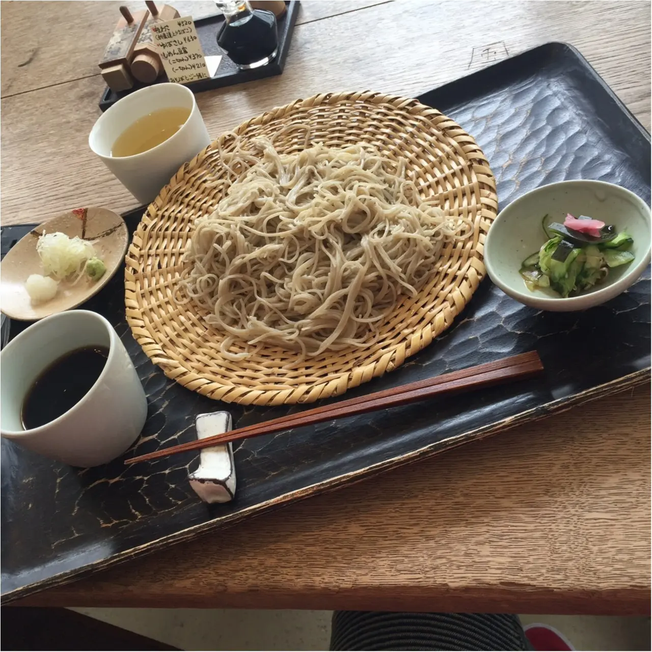 【箱根旅】箱根湯本駅から徒歩1分❤︎アートなお蕎麦屋さんで腹ごしらえ☺︎_4