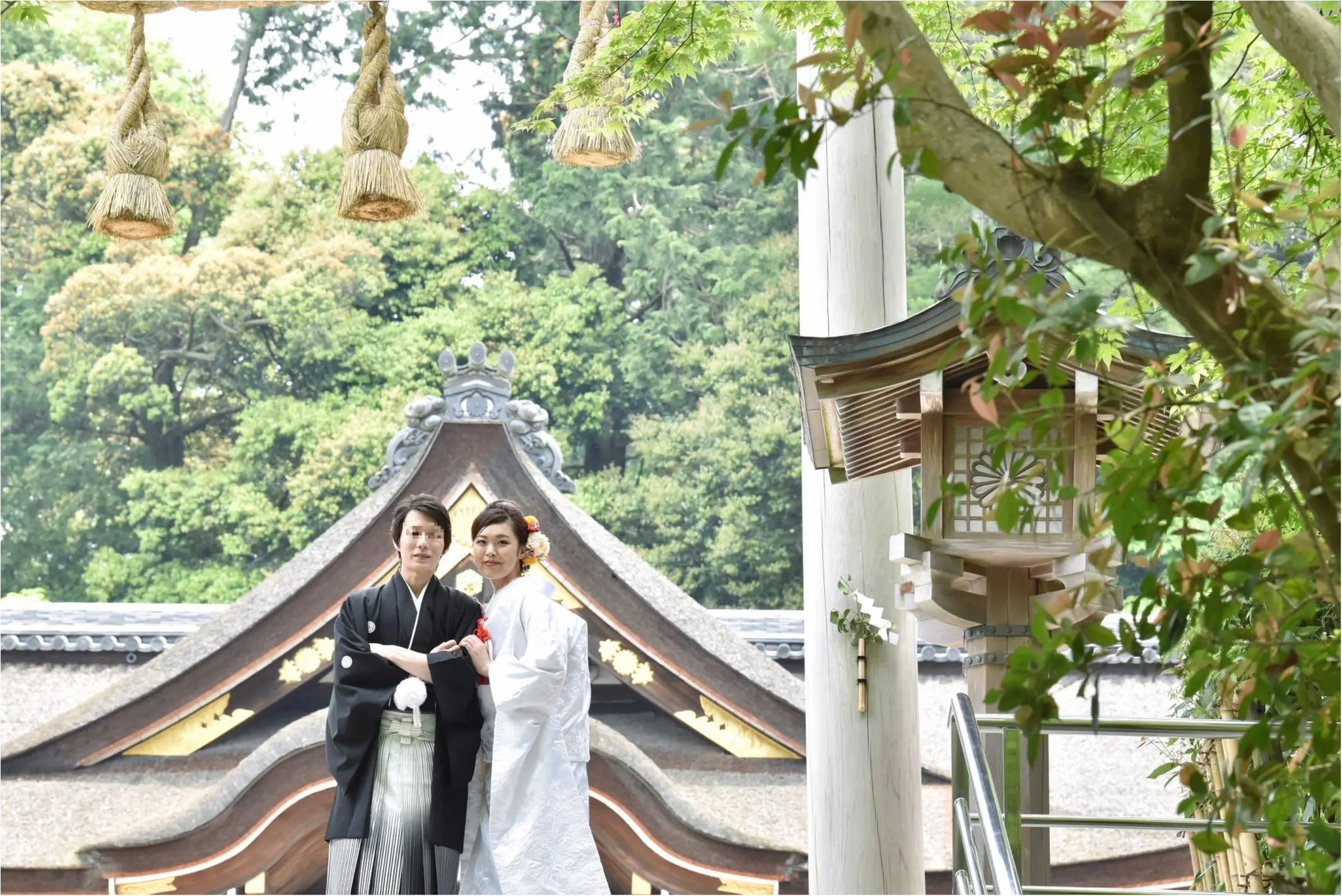〖ゆりっぺ婚part2〗式をするまで大波乱!でも神前式にしてよかった♪奈良にある日本最古の神社で憧れの白無垢を…♡_2