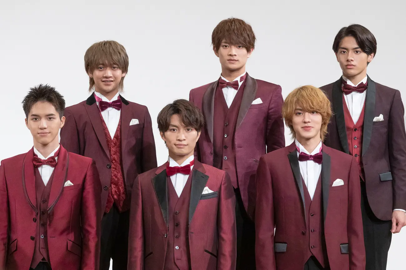 美 少年全メンバー 岩﨑大昇、那須雄登、佐藤龍我、藤井直樹、浮所飛貴、金指一世