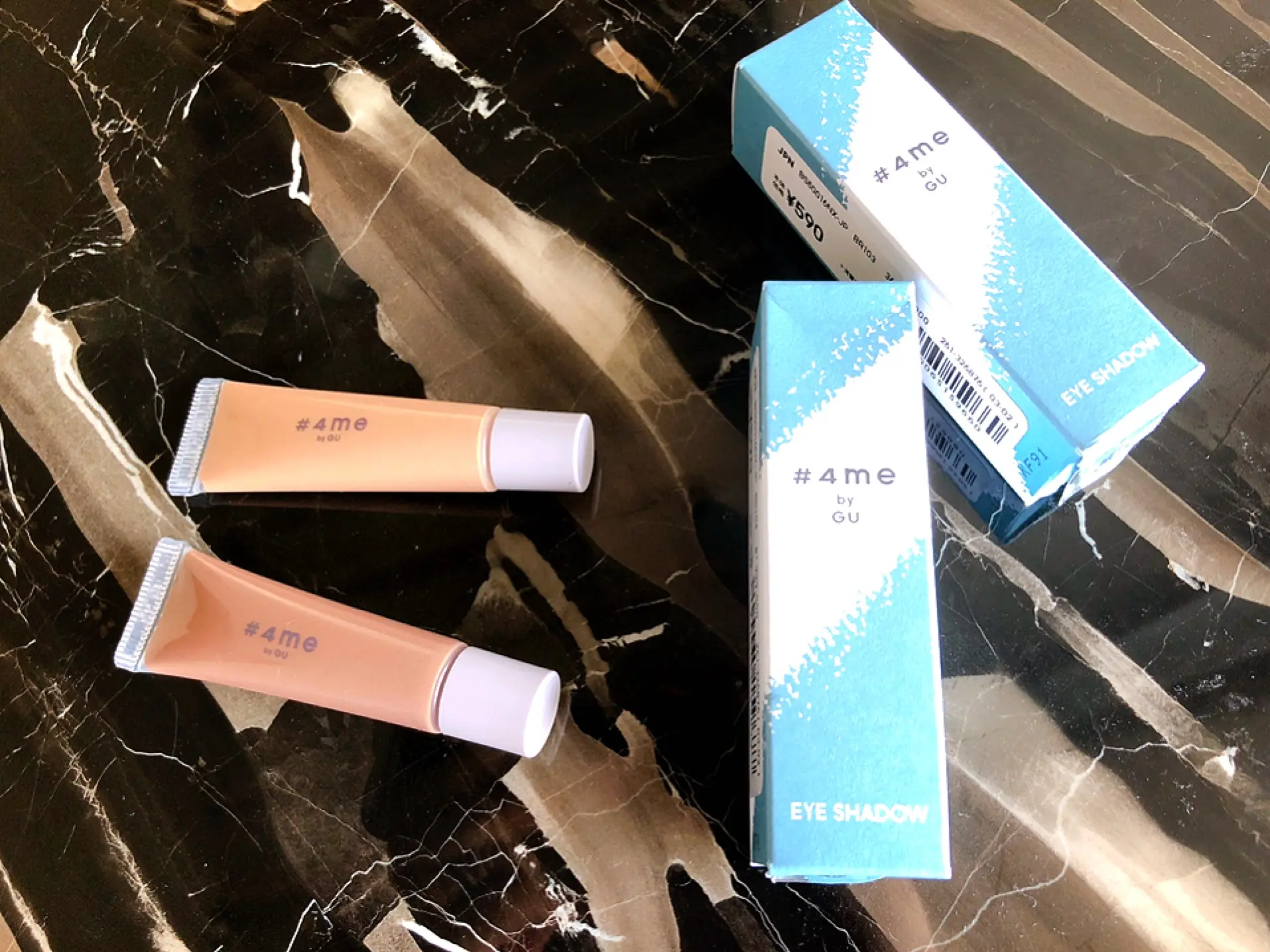 【#4me byGU】パールのようなラメ感のクリームアイシャドウ˚✧₊Made In Japanの品質をGU価格で♡_1