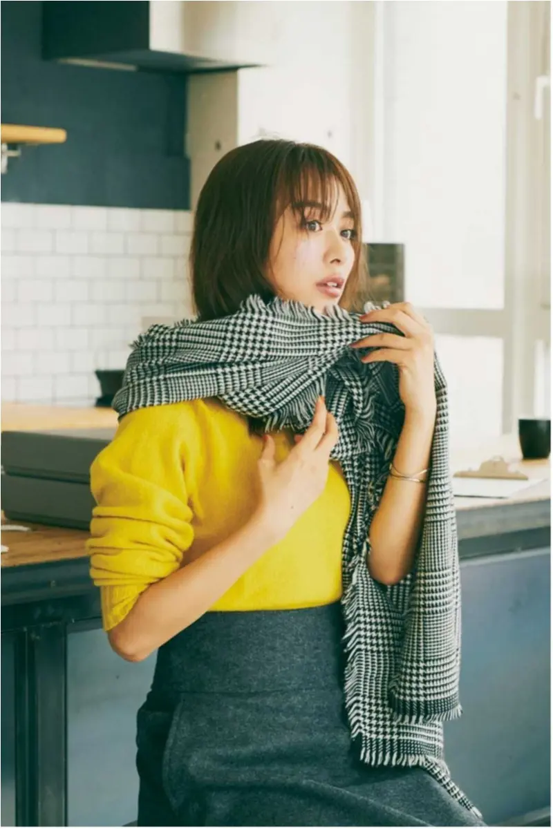 2018年秋のファッション ニット2