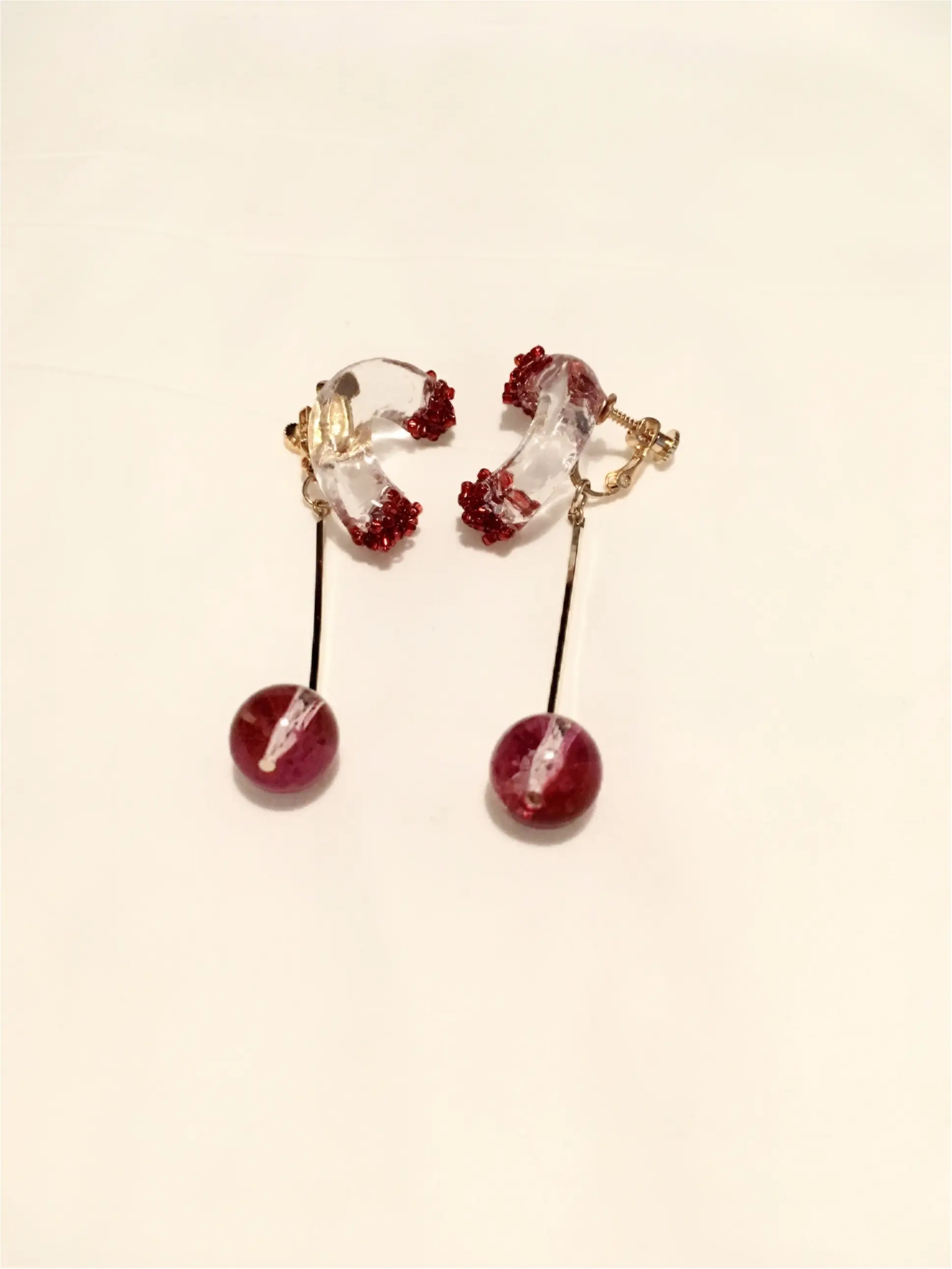 【ハンドメイド】イヤリングのNew Face♡_2