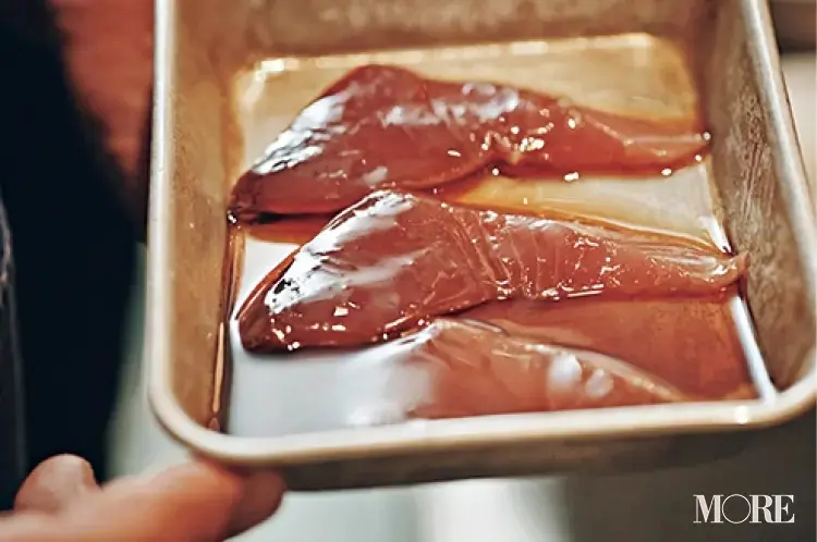 使う刺身は好みの魚介でOK