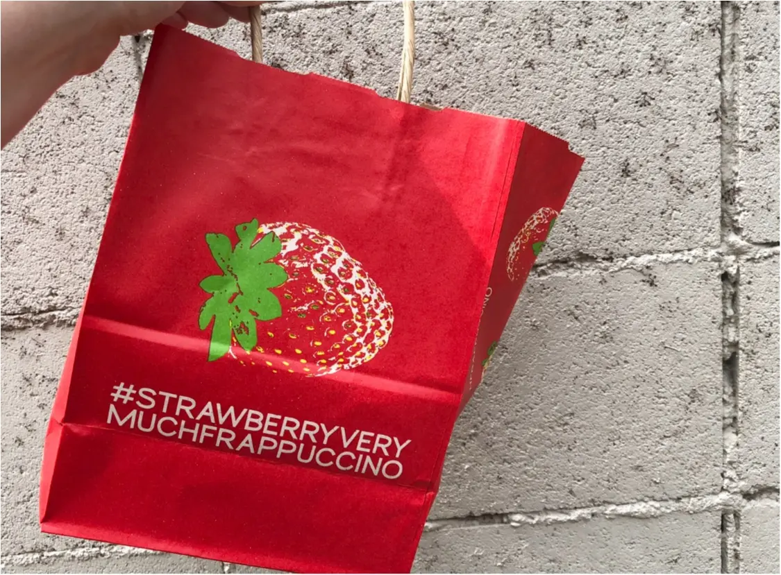 【スタバ】いちご苺イチゴ!!《#ストロベリーベリーマッチフラペチーノ》がおいしすぎる❤️_6