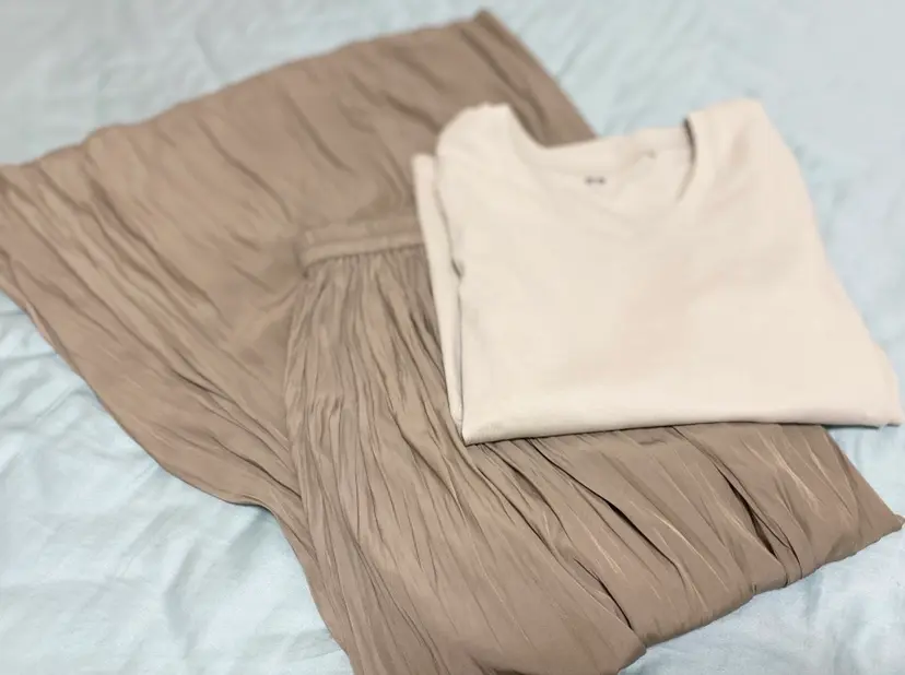 【オフィスコーデ】全身UNIQLO。ピスタチオカラーでツクル秋コーデ_3