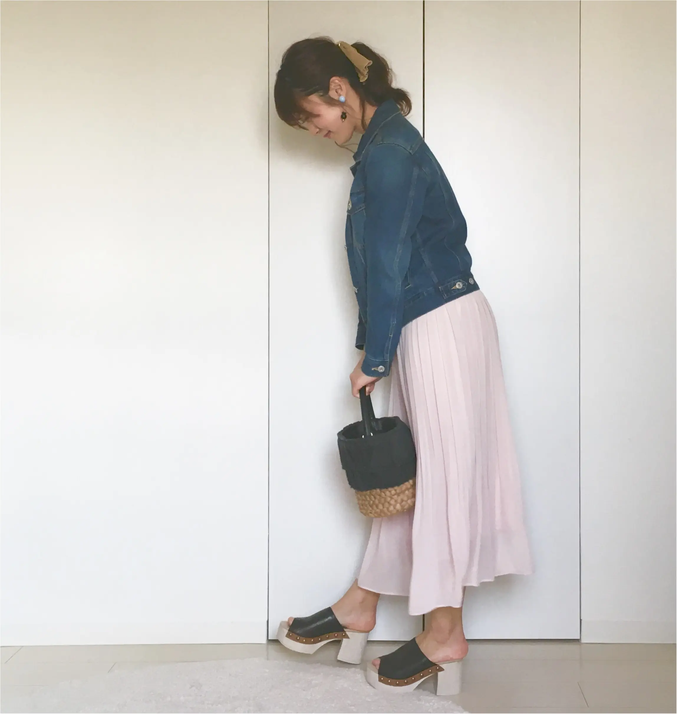 【ユニクロ】揺れ感が可愛すぎる❤️待ちに待った《春色スカート》は買うなら今がオススメ!_5