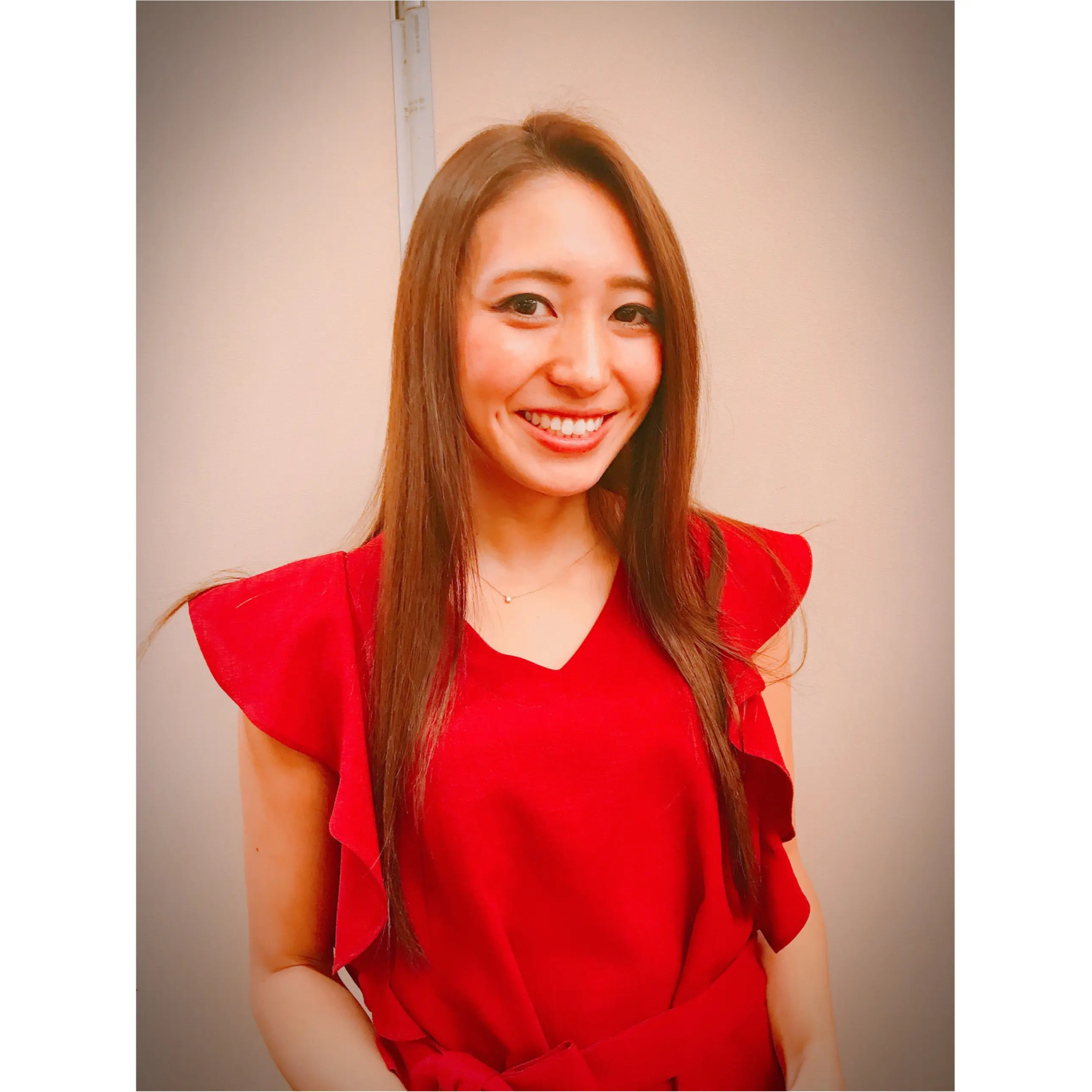 前髪切りました♡_1