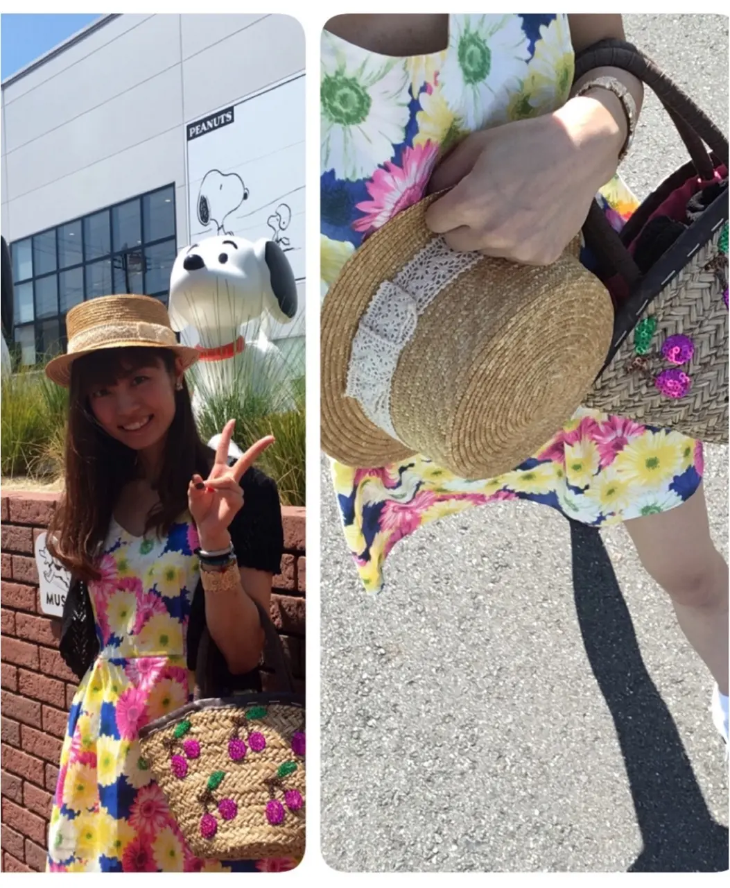▶▶ラストスパート!夏が終わっちゃう前に!!!夏だからできる✰パターン別<花柄コーデ>4特集♪_7