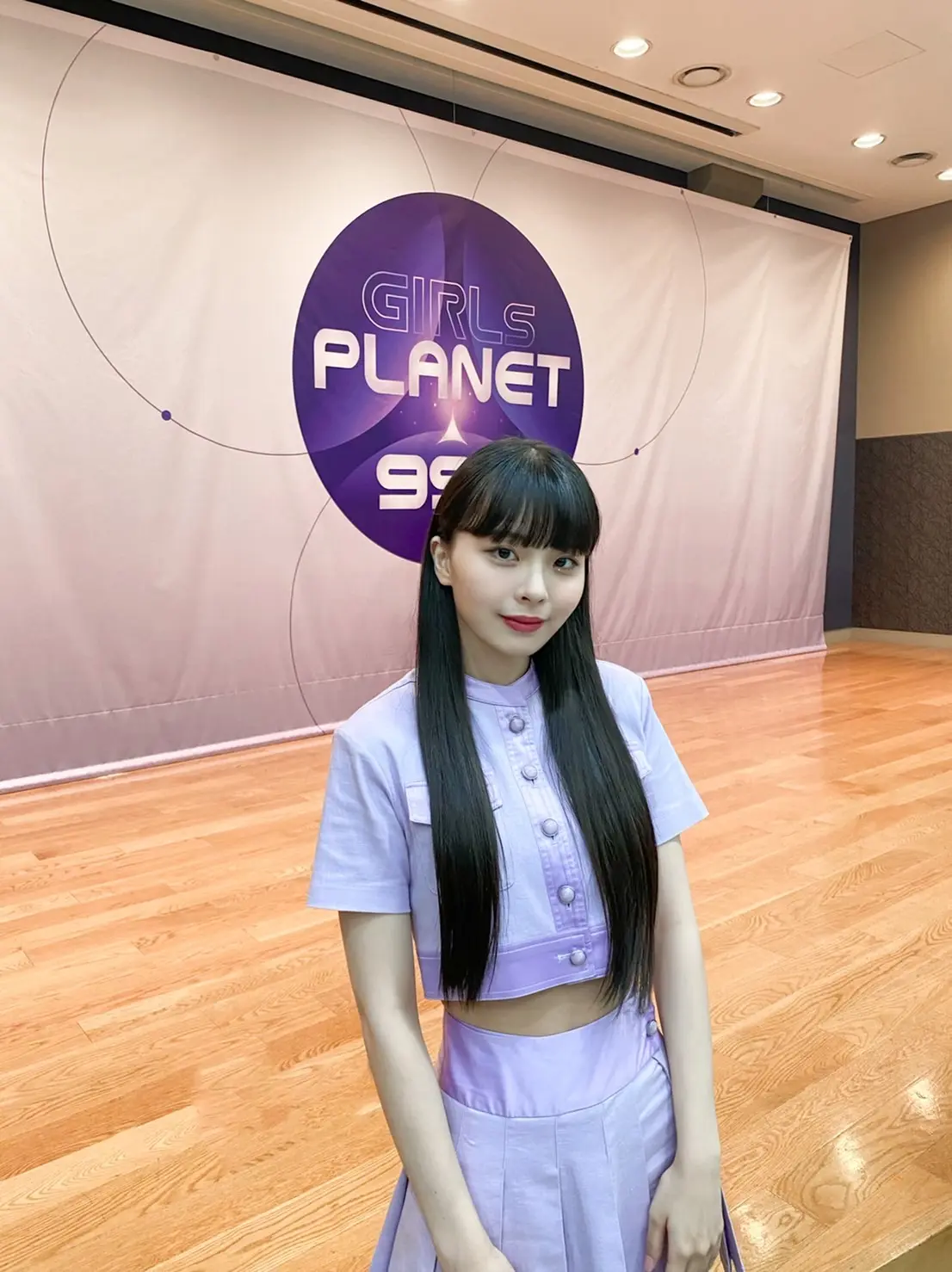 『Girls Planet 999：少女祭典』参加時の川口ゆりなさんの写真