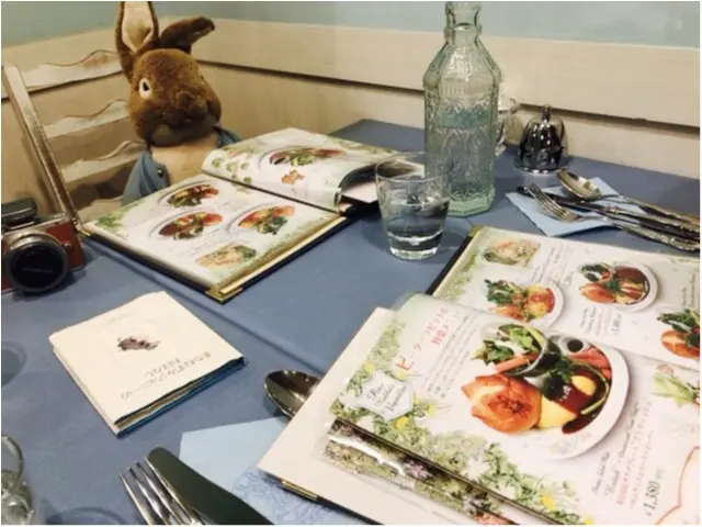 《絵本の世界でディナーを堪能★》イギリスのガーデンカフェで、ピーターラビットと一緒に食事が楽しめちゃいます♡♡_8