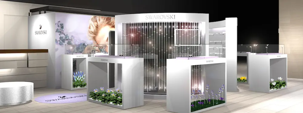 スワロフスキーがGINZA SIXにポップアップストアを