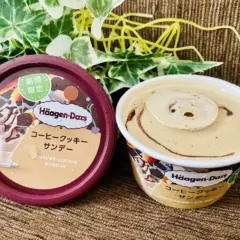 【ハーゲンダッツ新作】絶対食べて！1度で3度美味しい《コーヒークッキーサンデー》♡