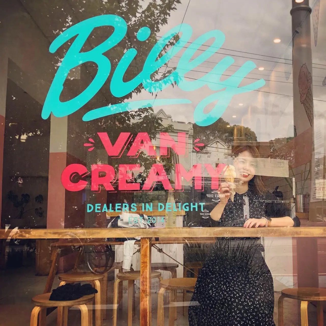 <女子旅*オーストラリア>メルボルンキッズにも人気!念願のアイスクリーマリー"Billy VAN CREAMY"へ行ってきました♡_1