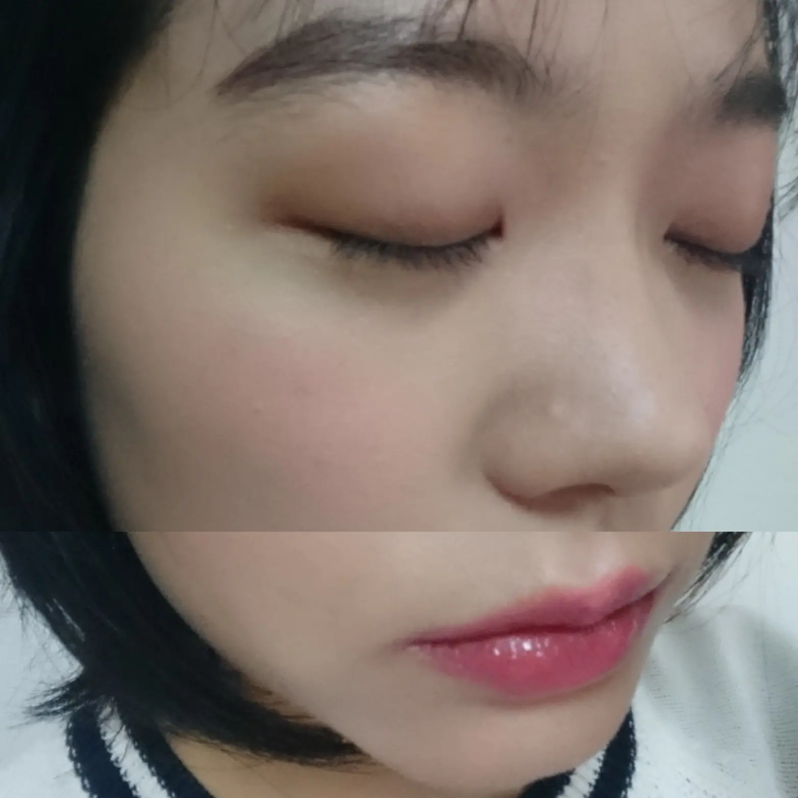 春色ピンクで眼鏡をかける日もメイクを楽しもう!_2