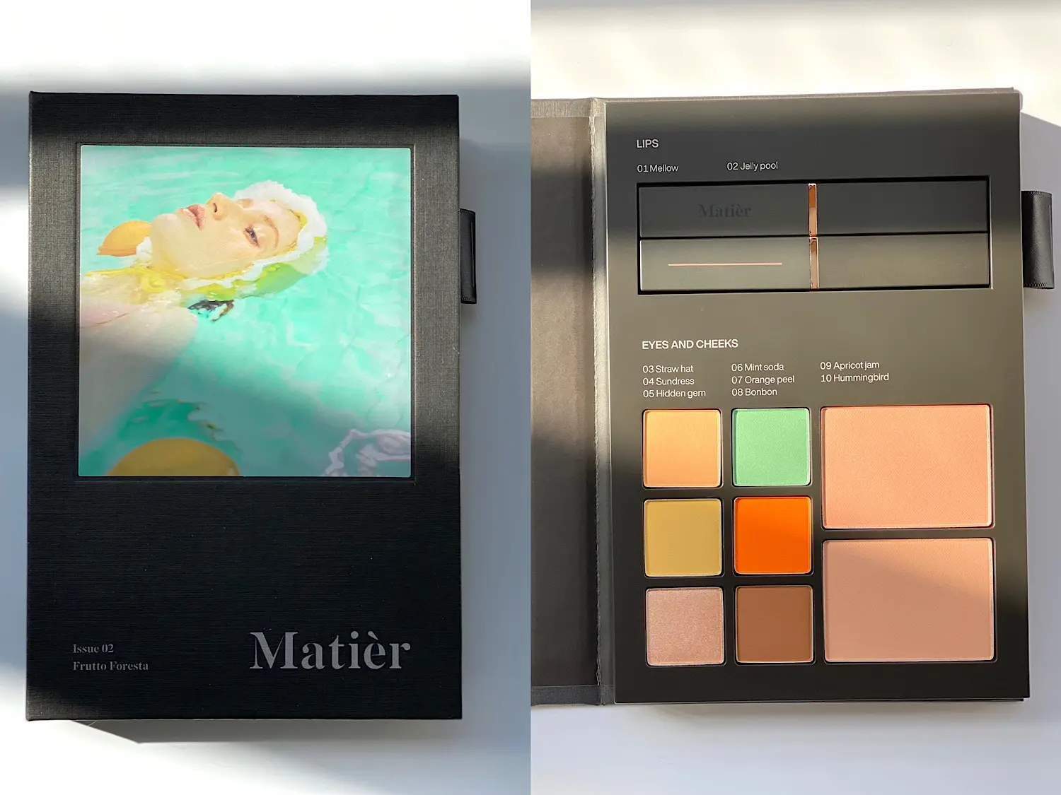 韓国コスメのマティエのMakeup Bookの「02 Frutto Foresta」は韓国で人気の果汁メイクを楽しめるおすすめセット