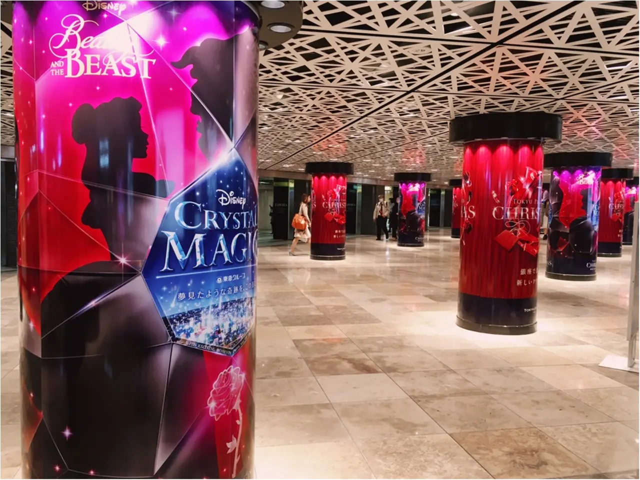 ディズニー映画『美女と野獣』がテーマの 『TOKYU PLAZA GINZA CHRISTMAS 2016』を写真たっぷりでご紹介しちゃいます♡_8