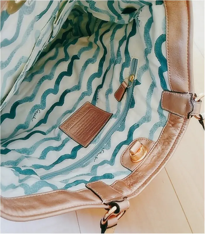 シェルで型どられたサンゴ柄が素敵!!【COACH】の溺愛夏トート*(443 まゆ_5