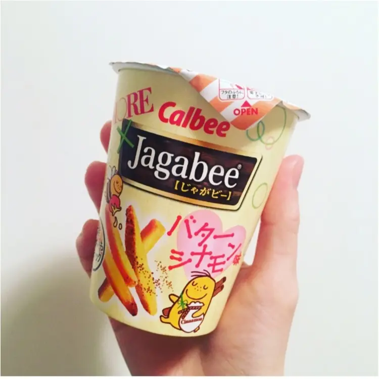 【新発売】甘じょっぱくて止まらない(*´∀`*) Jagabeeのバターシナモン味!_1