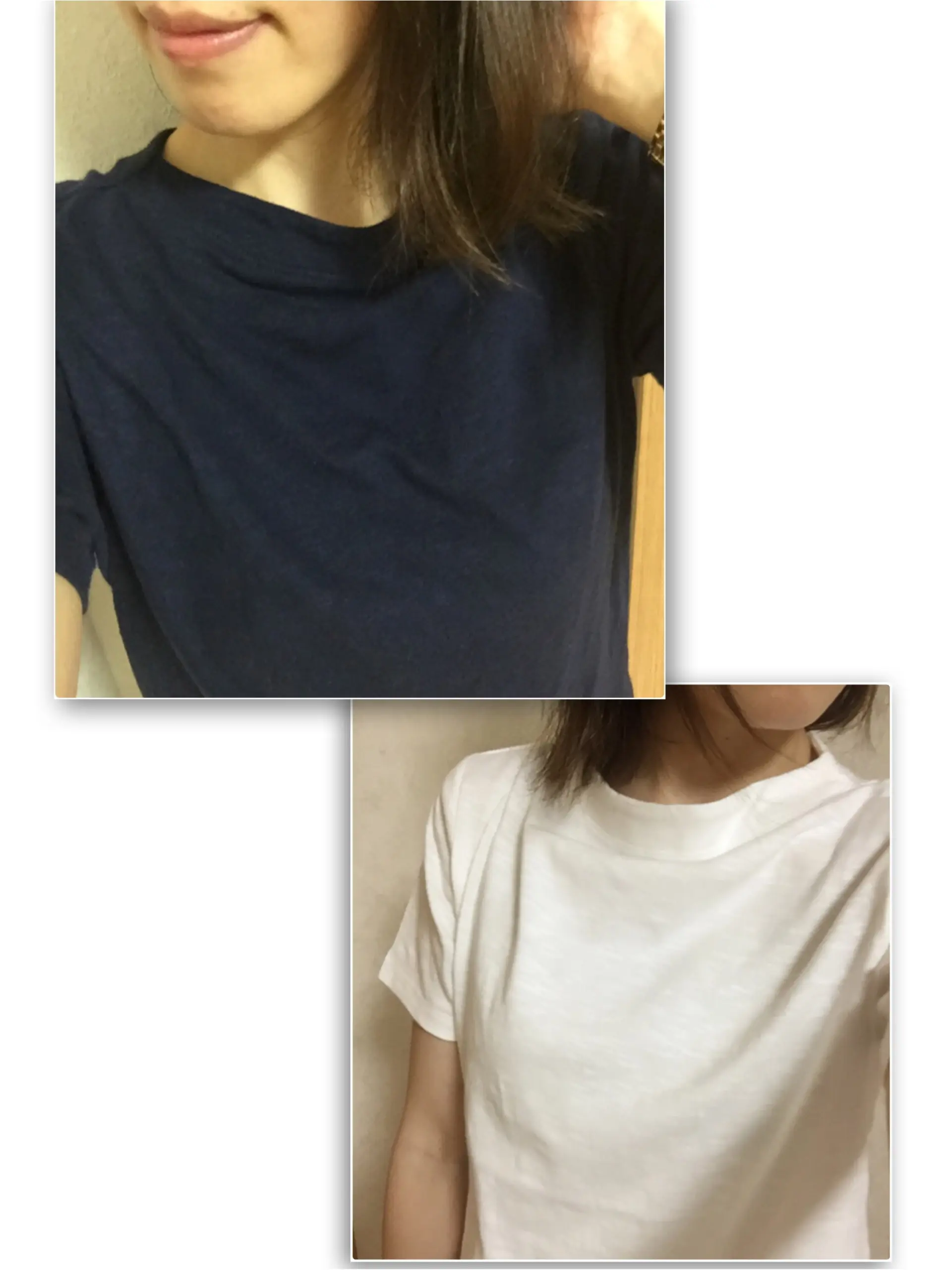 首がキレイに見える❤︎UNIQLOのモックネックTが優秀すぎて色チ買い!_2