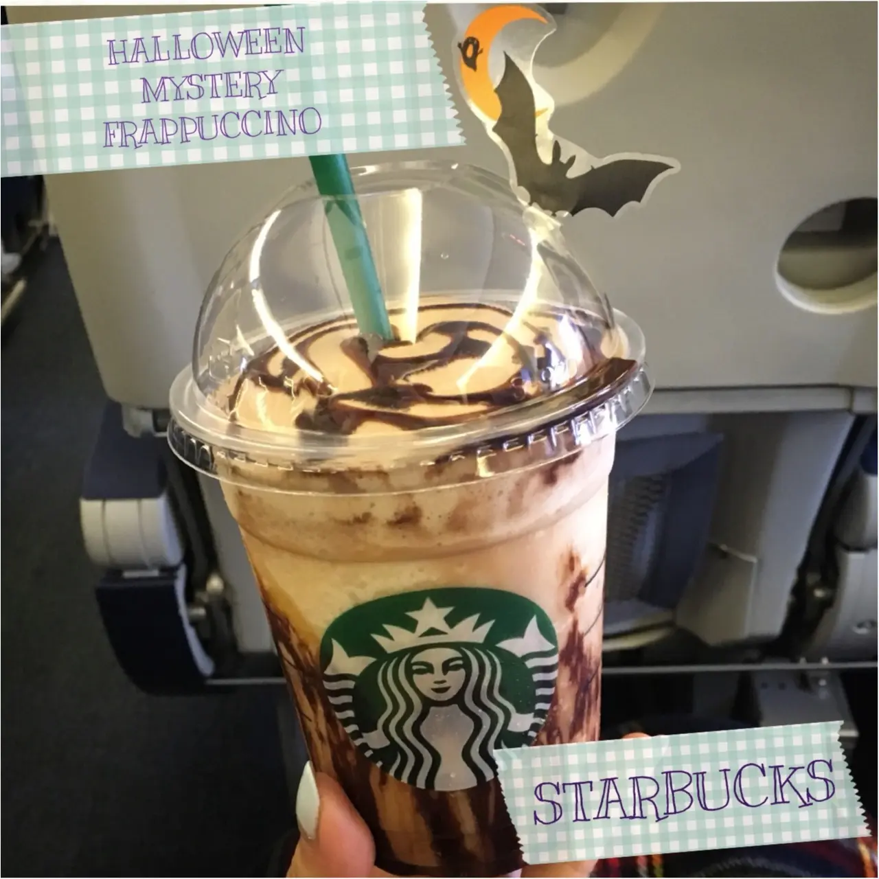 7日間限定!?お味はヒミツ?!STARBUCKS ハロウィーンミステリーフラペチーノがいまいちばん気になる!♡_1