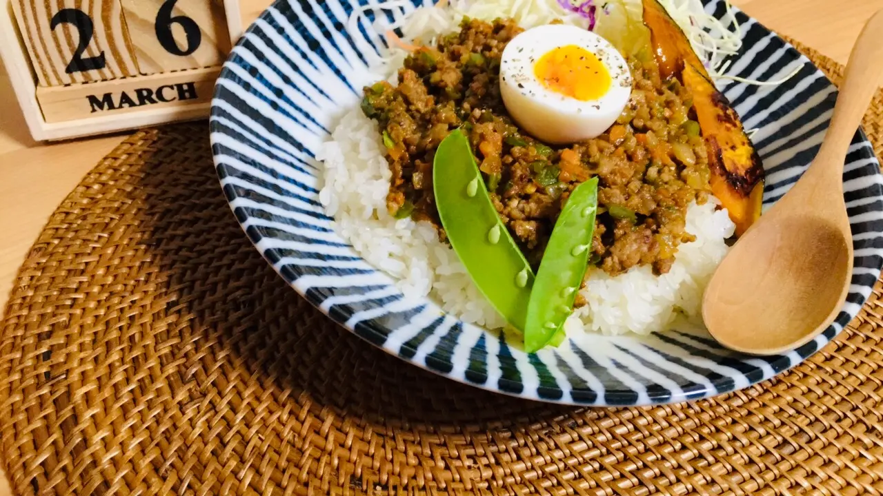 野菜たくさん!我が家のキーマカレー♡_1