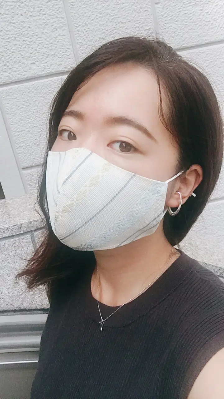 【マスク】GINZA SIXのTSUTAYAで購入♪《博多織マスク》で上品&快適に_2