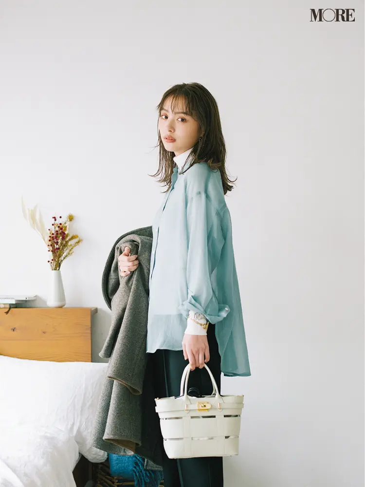 今すぐ買う春服、「透けるシャツ」なら損しない! 今すぐ〜春の間ずっと使えるんです♬_4