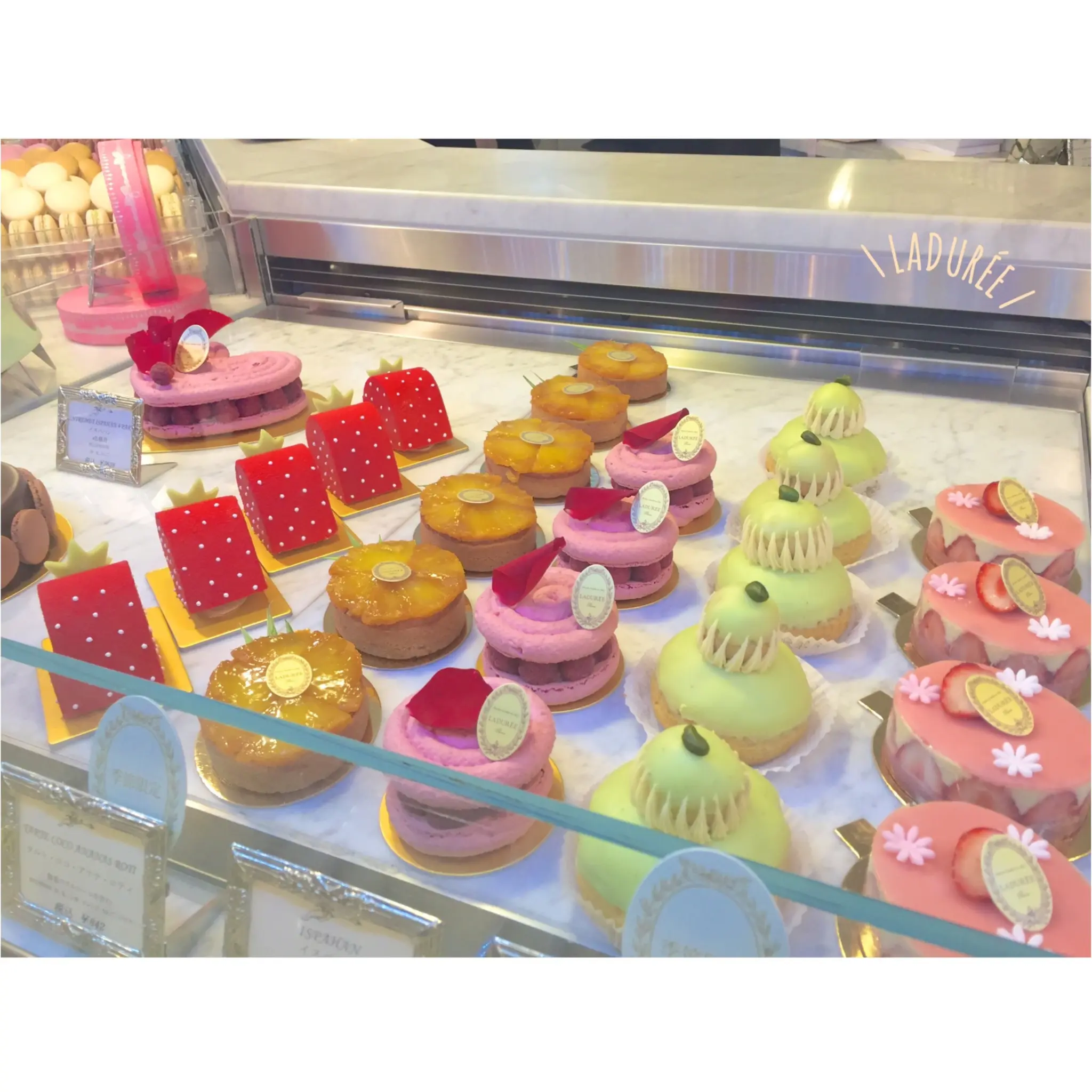 【FOOD】ときめきがとまらない♥!銀座「LADURÉE」でCafe Time⑅_1