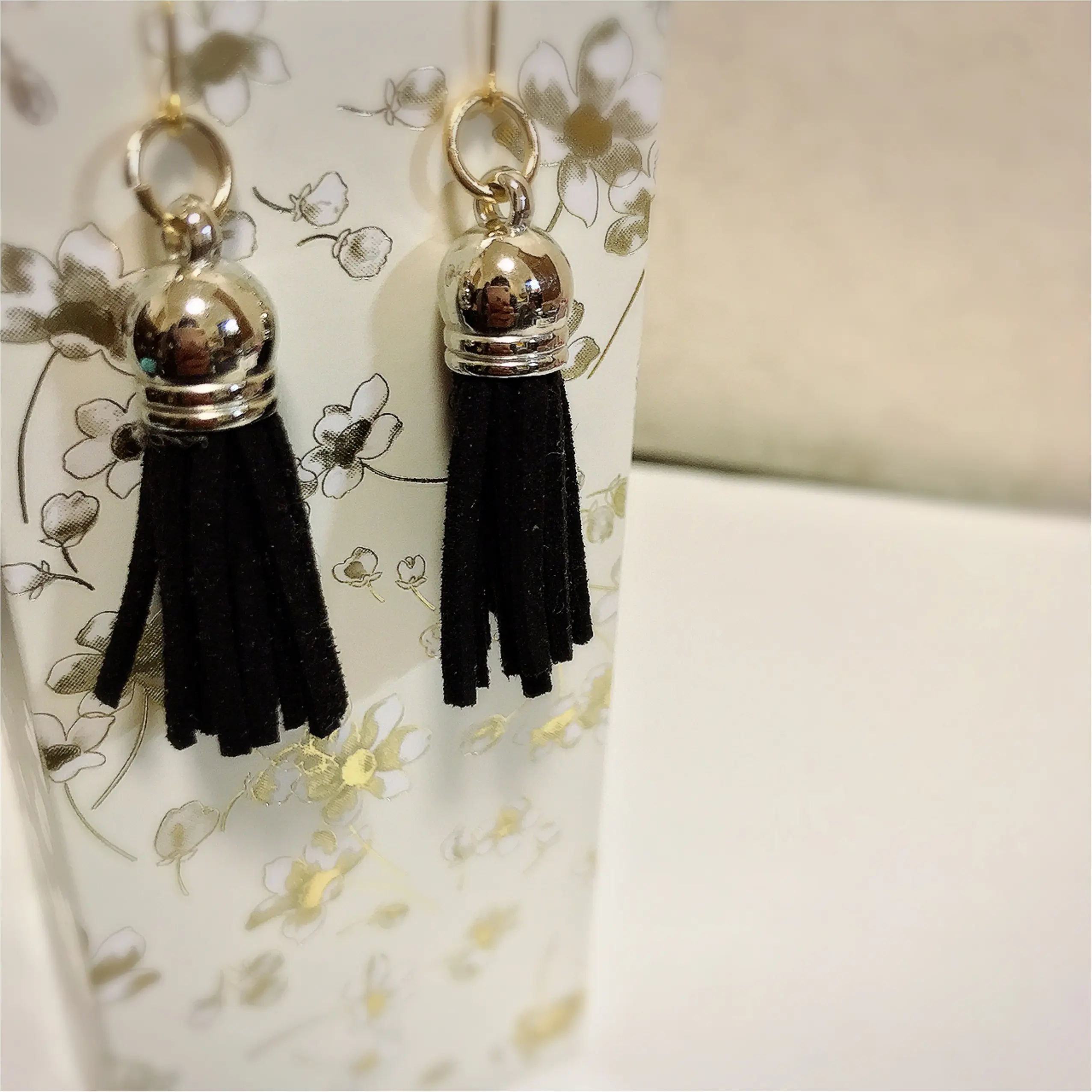 【スエード調タッセル】もダイソーで買えちゃうんです!プチプラで作れるオリジナルアクセサリー☺︎_4