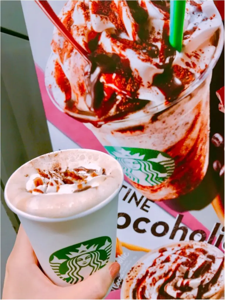 【スタバ新作】今年もスタバにバレンタインがやって来た!チョコ好き必見★《バレンタイン チョコホリック ココ》で、思いっきり自分を甘やかしちゃおう❤︎_4