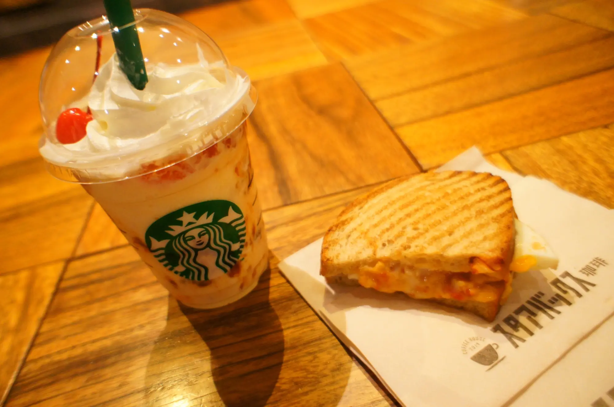 《フラペチーノだけじゃない❤️》【#スタアバックス珈琲】のモーニングメニューがおいしい☻!_3
