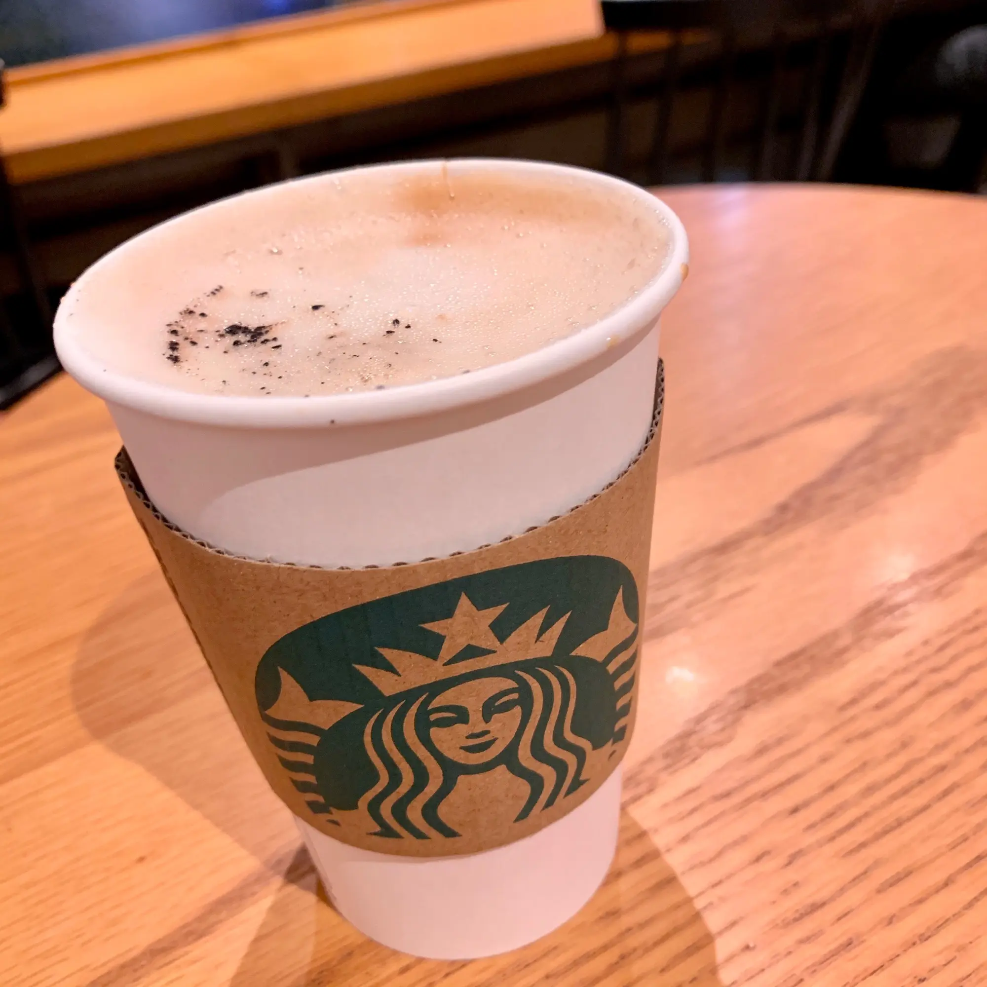 《飲めるの今だけ❤️》8日間限定!【スタバ】ダブルショット カラメル ラテを飲んできました☻_2