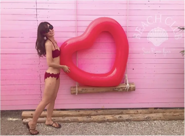 【ITEM】この夏人気のハートの浮輪❤️ and BIKINIはまさかの破格の〇円!_1