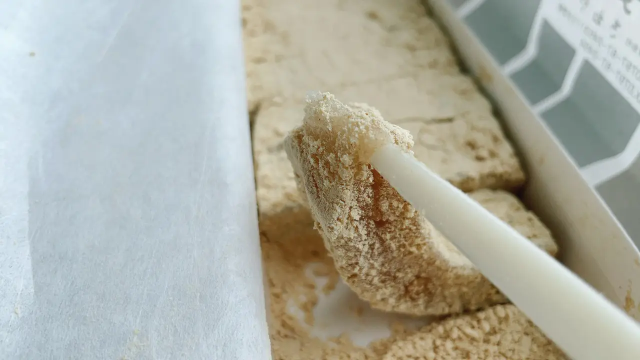 ふわっふわもっちりきな粉スイーツ…宝塚名物の『乙女餅』を食べてみて!_1
