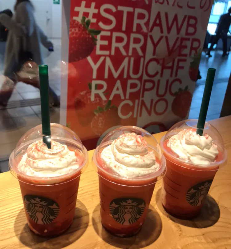 スターバックス ふたごのイチゴ♡_2