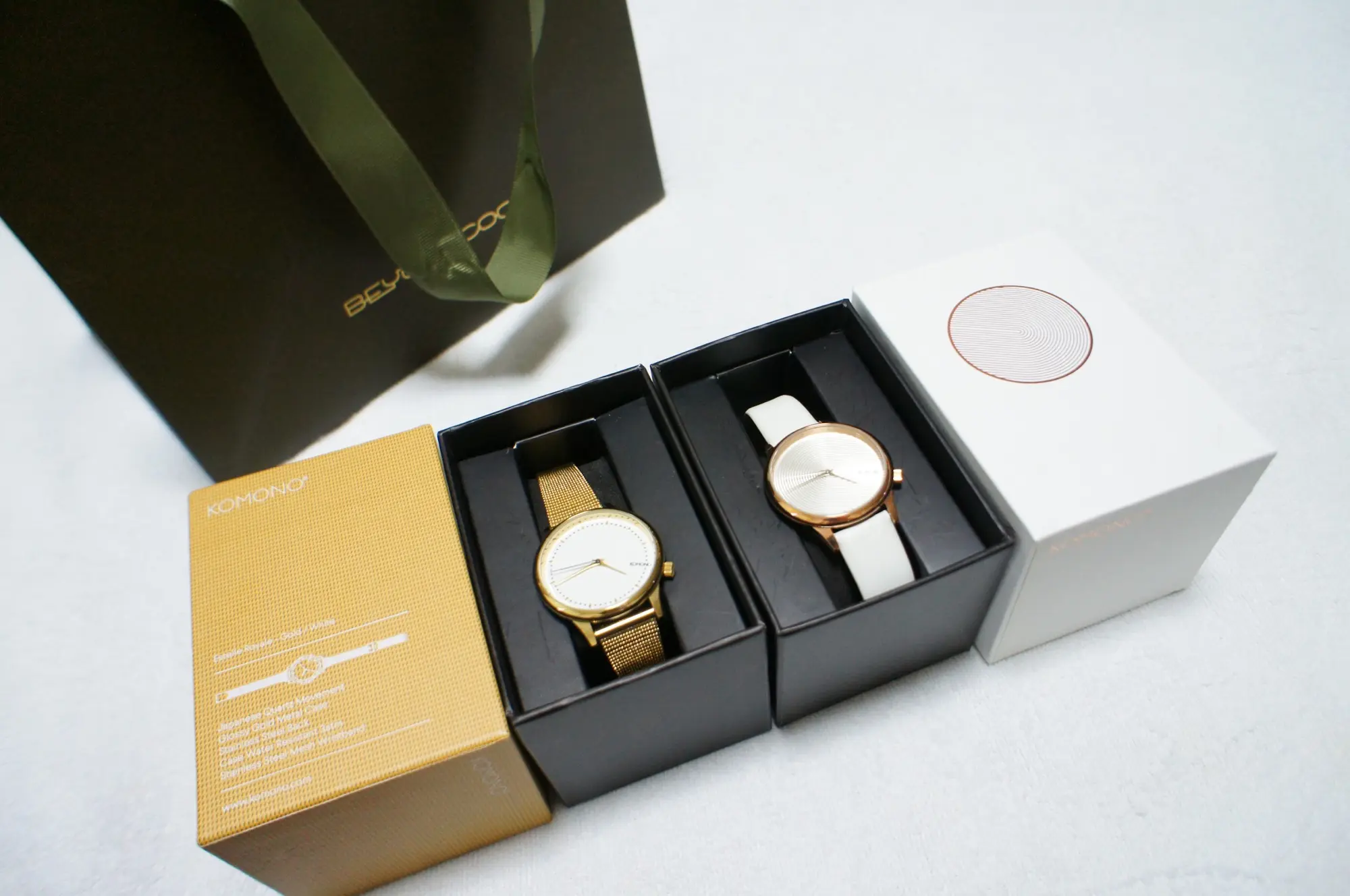 《買ってよかった福袋❤️》【KOMONO】の腕時計が2本で¥11,000でした☻!_1