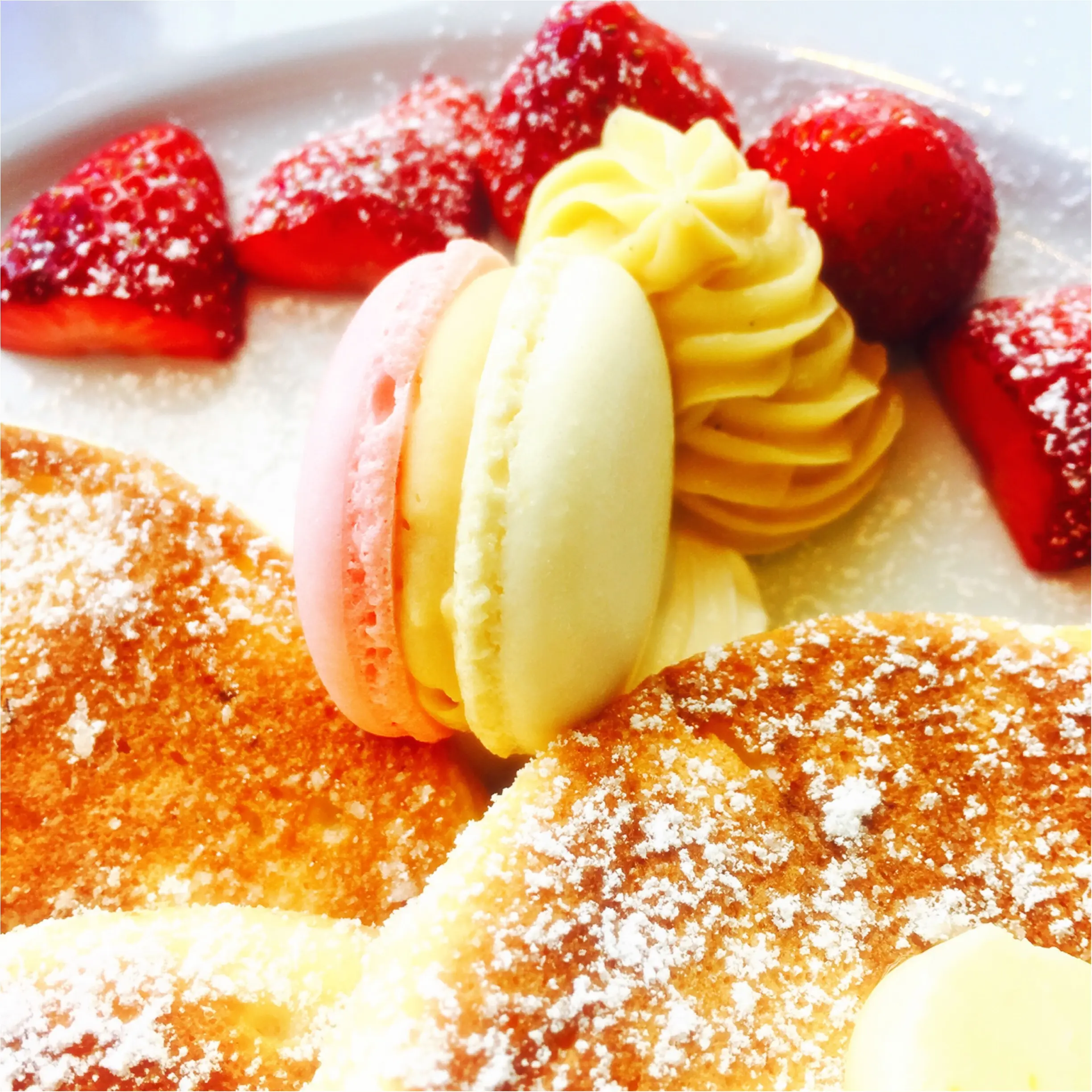 【季節限定いちご添え!】ニューオータニオリジナルパンケーキは食べなきゃ損!です♡_6