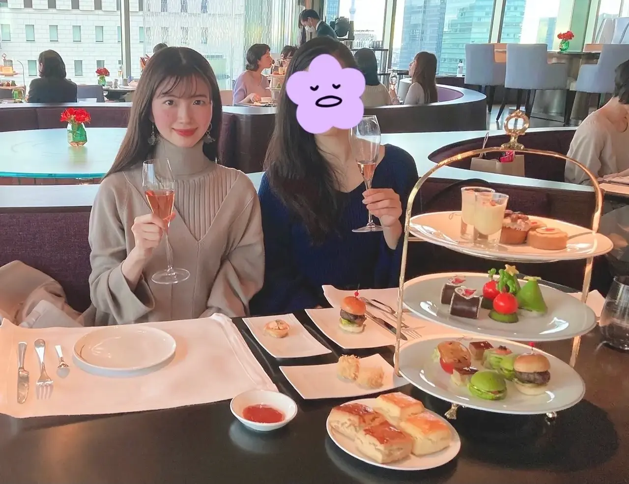 【ザ・ペニンシュラ東京】最上階で贅沢アフタヌーンティー♡_3