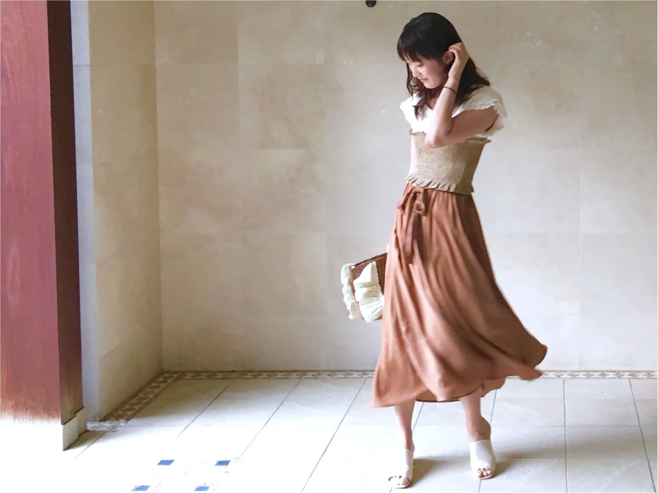 【GU】着ていると褒められる《高見えスカート》❤️¥1500で今から秋まで着倒せます!_3