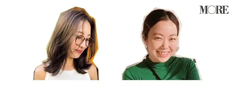 スタイリストの高野麻子さんとハッシュニュアンスプレスの長谷川さん