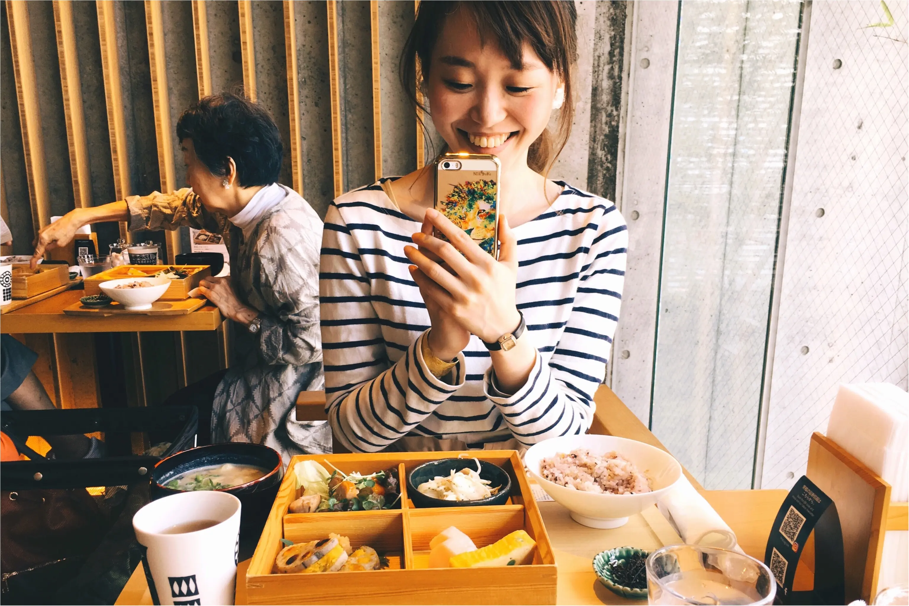 春の休日散歩♡モアハピ部いちさんとお食事に行ってきました!♡_2