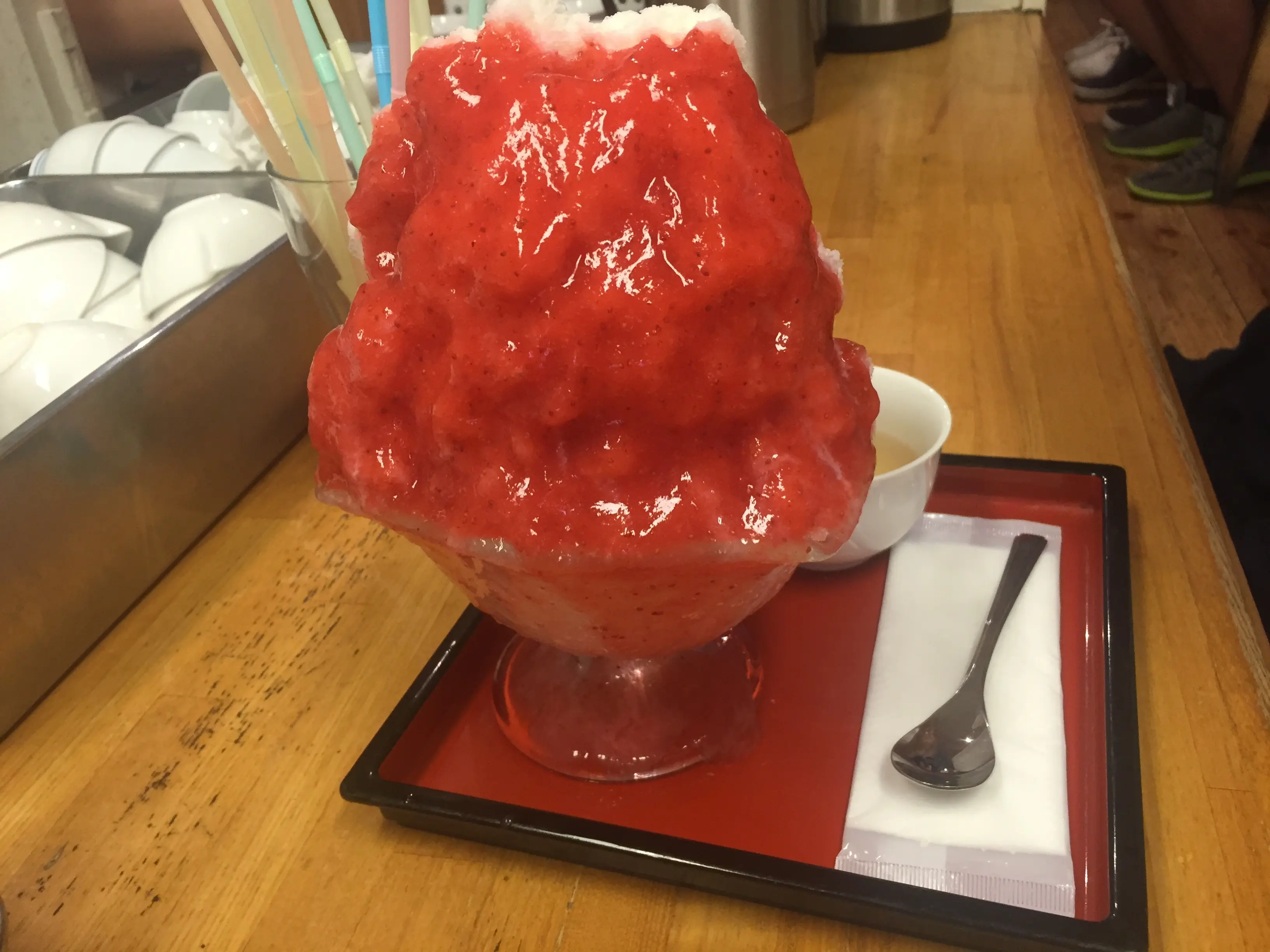 【ひみつ堂のカキ氷】平日朝一で並んで◯分待ち_4