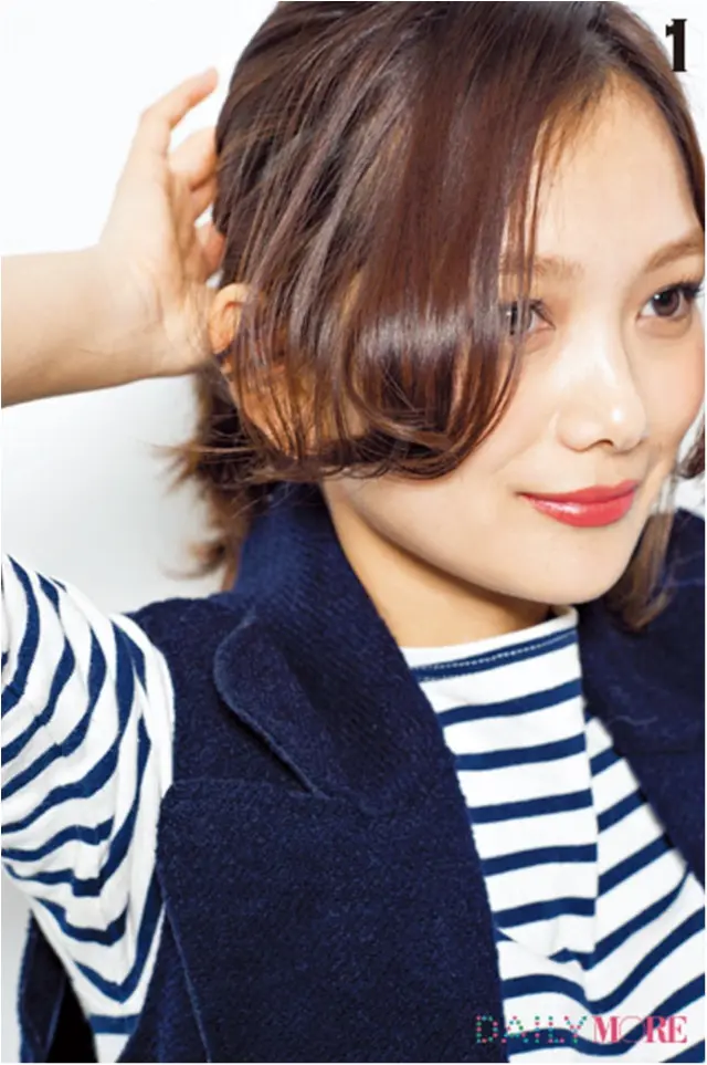 頑張りすぎないのがトレンド! 武智志保ちゃんに聞く、おしゃれな「脱・盛りヘアアレンジ」(1)_4