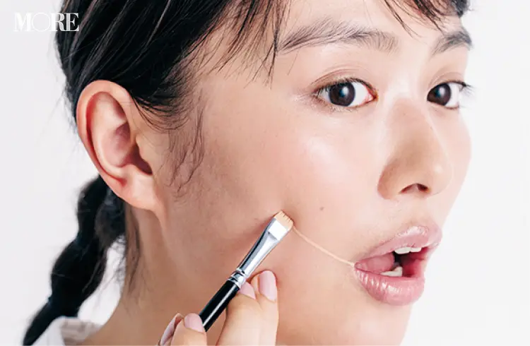 「ファンデ混ぜチーク」「決め打ちハイライター」など、立体的でこなれ感のあるベースメイクのやり方。お仕事メイクをアップデートしよう!!_14