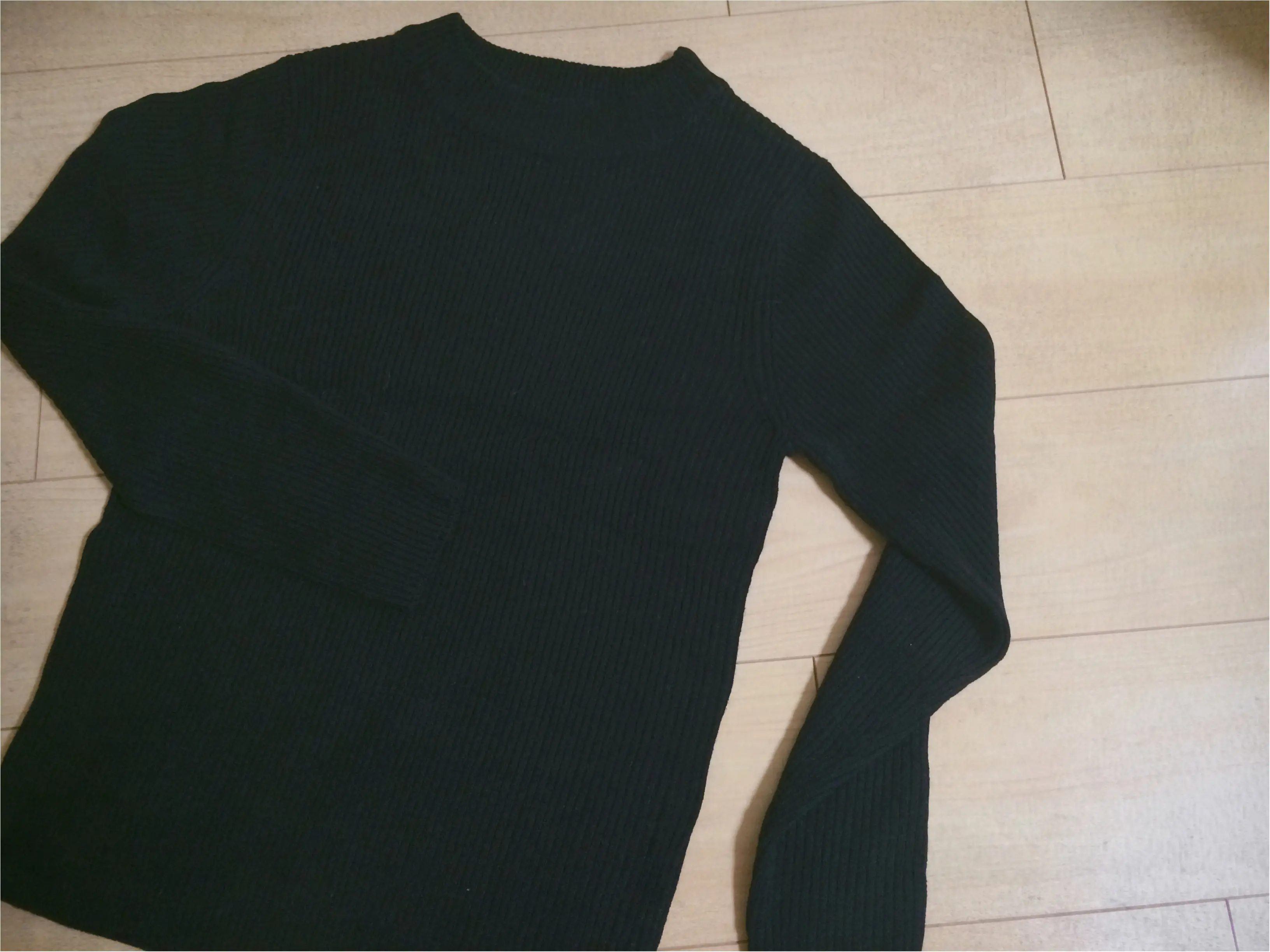 『冬コーデ、どっかに黒』GUなど、私が買い足した黒アイテム3つ!!_2