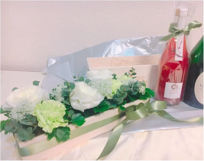 【around27の贈り物】特別な人への贈り物に!『CORK』のフラワーワインボックスがかわいい♡♡_2