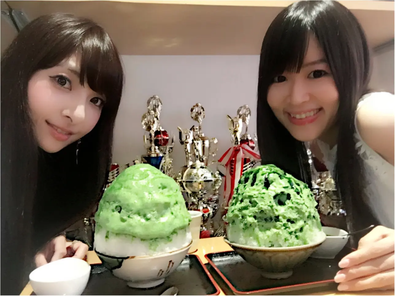 ♡クチコミ人気No.1かき氷店【しもきた茶苑大山の抹茶かき氷】遂に食べてきた♡モアハピ◡̈のぞみ♡_11